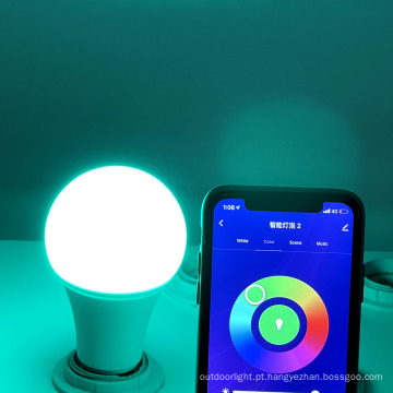 Tuya Alexa Cor regulável Inteligente Wifi Led Light